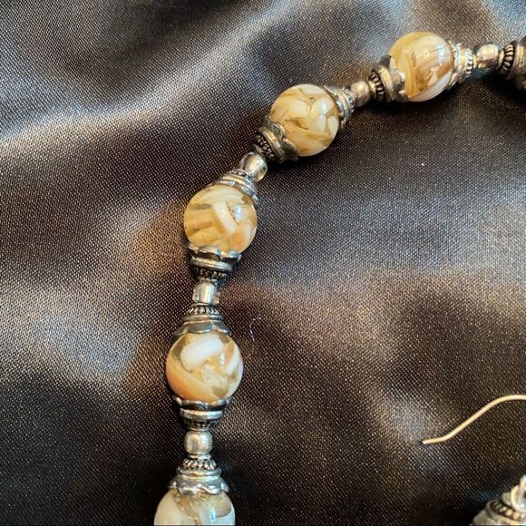 Beautiful Murano Glass Earring, Bracelet and Necklace SET - Picture 4 of 8